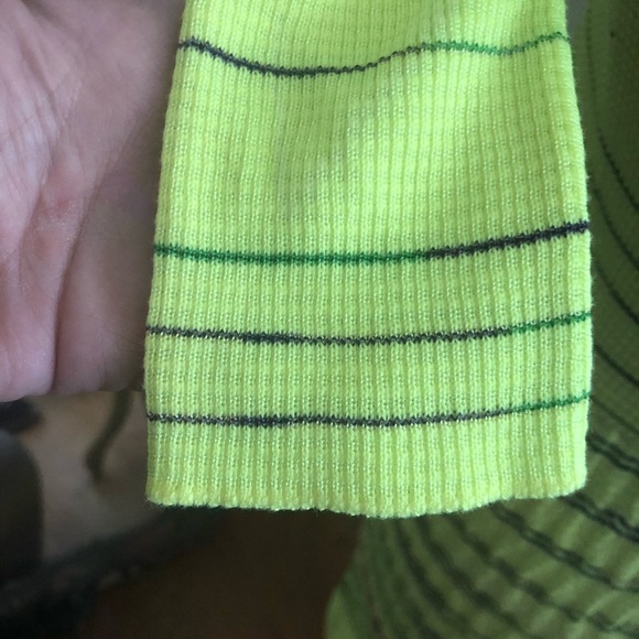 Authentic Missoni scoop neck neon yellow dress - Picture 7 of 9